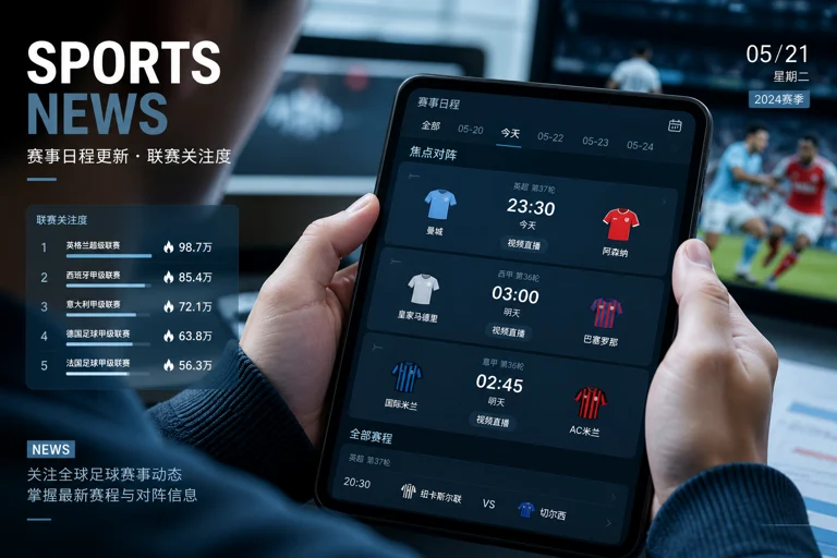 球迷关注赛程调整与开球时间